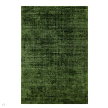 Blade Modern Plain Distressed Tonal Metallic Shimmer Hand-Woven Soft Textured Tip Sheared Loop Pile Silky Viscose Flatweave Green Rug-Asiatic Carpets-Rug Love - The Most Loved Rug Store